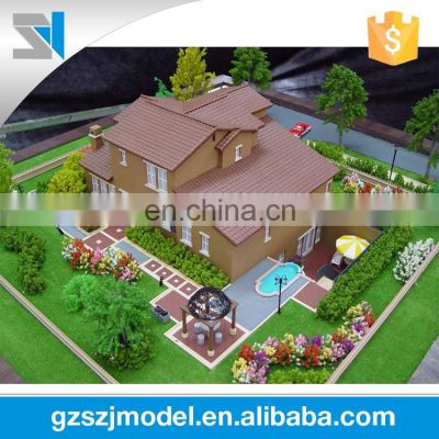 Ho Scale Architectural Model ,Modern House Plan/Villa Model