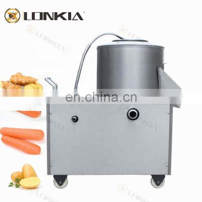 Automatic  Potato Peeler machine Carrot Ginger Peeling Machine Price Cassava Taro Skin Peeler Machine