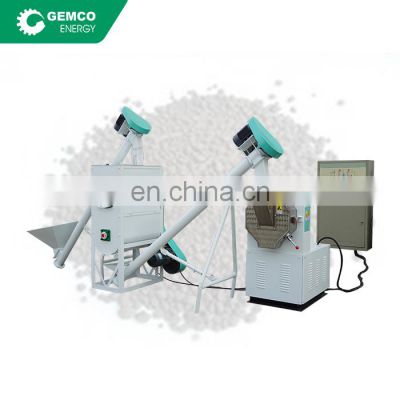 Gemco Factory Price Small Fish Dog Rabbit Pet Food Extruder Uses Animal Food Pellet Making Machine For Poultry Feed