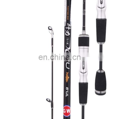 GW 1.8m ultra light carbon spoon fishing rod 2 sections spinning rod