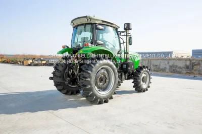 Pakistan Hot Sale China Tractors 854 85HP 4WD Agriculture Wheel Farm Tractor From Tractor Factory Manufacturer