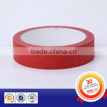 Red Color Spray Paint Paper Masking Tape