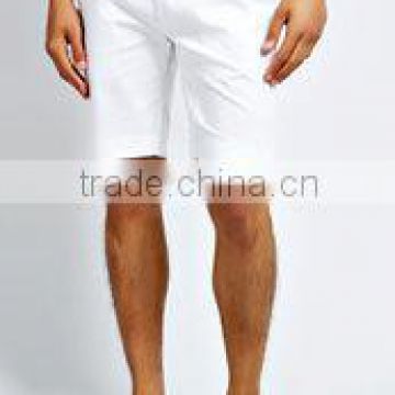 cargo chino shorts/Chino short with custom patch/Chino short with custom leather patch