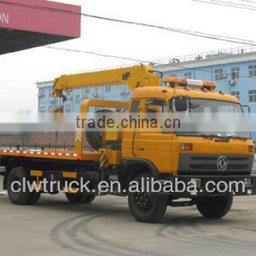 Dongfeng 153 4x2 Wrecker Truck With Crane, dongfeng crane tow truck