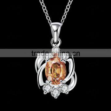 Fashionable evil clow design 925 sliver plated india natural gemstone pendant