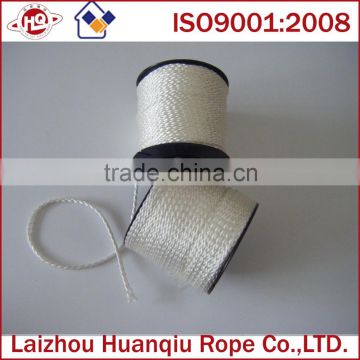 pure white braided polyester twine