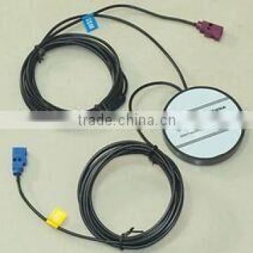 Factory price new design dual band GPS GSM combo antenna with fakra connector