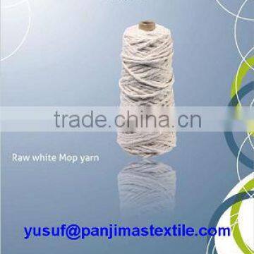 Cotton Raw White Mop Yarn