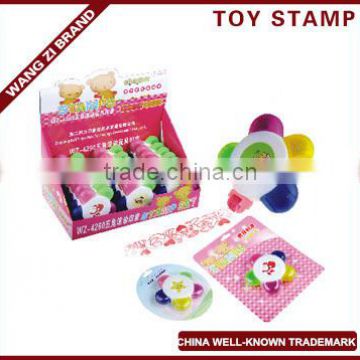 5 in 1 rolling stamp ,toy stamp, gifts for children