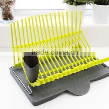 PP+S/S 44*32.5*6 Best selling creative kitchen dish rack/drying rack