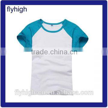 blank raglan short sleeve baseball t shirt wholesale