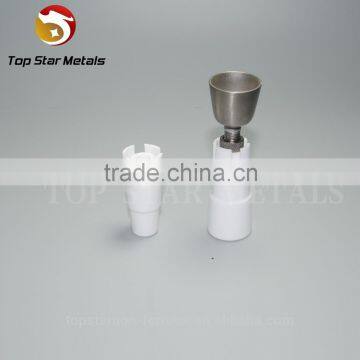 Titanium Concentrate Nail with Porcelain Ceramic Adapters 14mm 18mm MALE