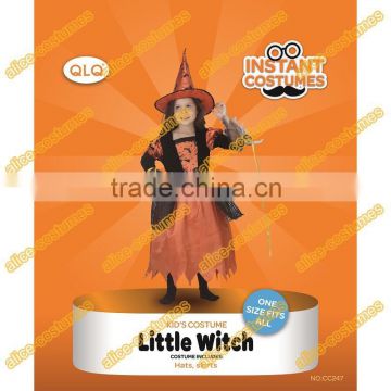 High quality girls sexy purple witch fancy dress costume halloween witch costumes kids