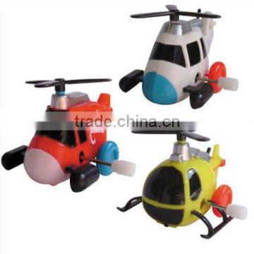 Wind up helicopter