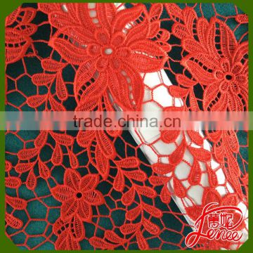BEST PRICE FLORAL DESIGN WATER SOUBLE PLAIN EMBROIDERY FABRIC