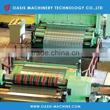 Welded tube production machine