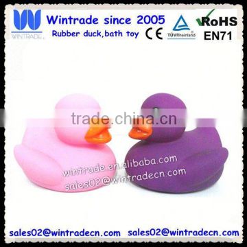 Pink duck & purple duck floating toys
