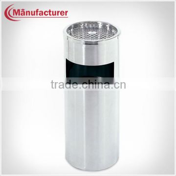 C-122 Debris Collection Waste Container Litter Bin with Gridding Top