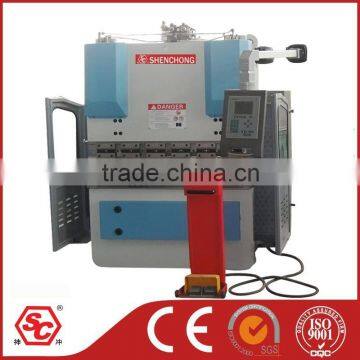 WE67K-40T/1300 shenchong mini CNC sheet metal press brake