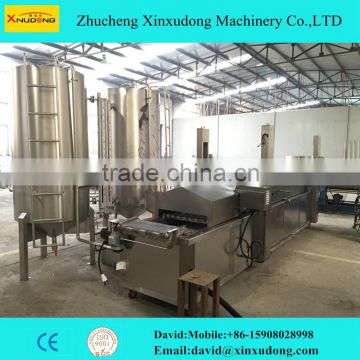 industrial continuous fryer frying machine