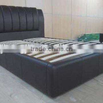 UKFR Normal Leather PVC PU Double Bed LB933