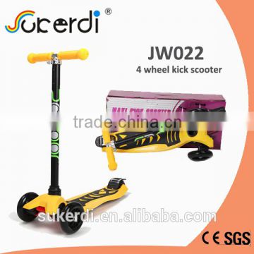 CE SGS certificated aluminum 4 wheel scooter chinese scooter prices in egypt 2013