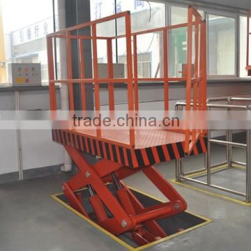 2m stationary hydraulic machine lift