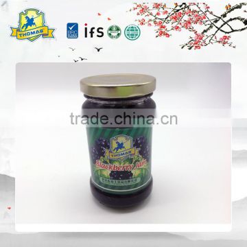 high quality blackberry fruit jam