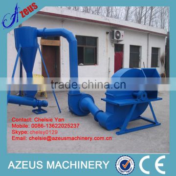 wood crusher machine for crushing wood branches and chips