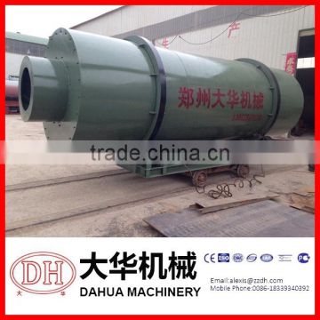 Slag, flyash, clay, sand rotary dryer with simple control