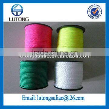 3mm color braid nylon rope in reels
