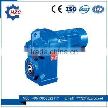 F Series Parallel Shaft Helical Gearbox for Motor