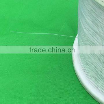 0.48mm 100% polyester monofilament yarn for zipper with high strength