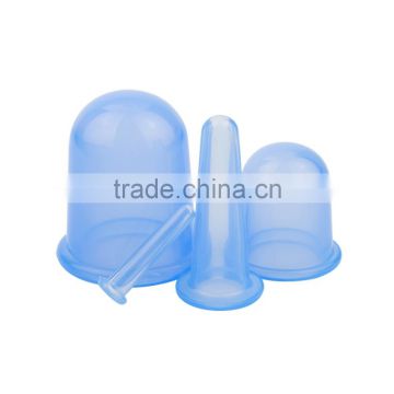 2016 High Quality Silicone Cupping Kit Wholesale Price Cupping Set 4 Silicone Cupping Cups