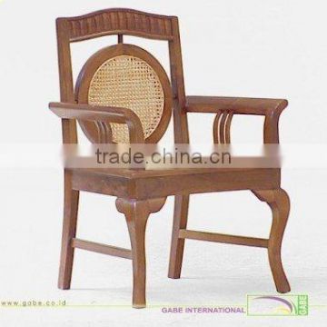 WIJO CHAIR WITH RATTAN