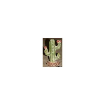 Terracotta Cactus 21 Cm.