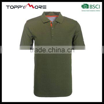 T092-1682OG OEM Mens Cotton Pique Polo Shirt