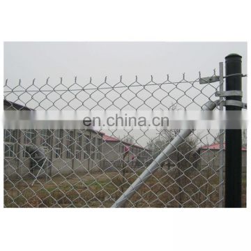 Chain link fence galvanized diamond wire mesh