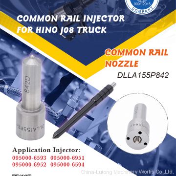 High Pressure Diesel Injection Nozzles DLLA155P842/093400-8420 for Hino (095000-6590)
