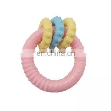 Factory supply pet toys Durable Pet Puppy Dog Chew Toys Set Puppy Teething Ring puppy chew toys