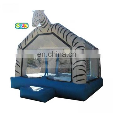 zebra inflatable jumper bouncer jumping bouncy castle bounce house