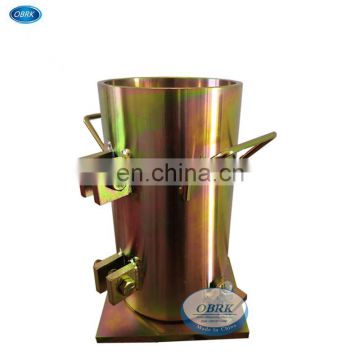 Detachable Steel Concrete Elastic Cylinder Test Mould With Clamps
