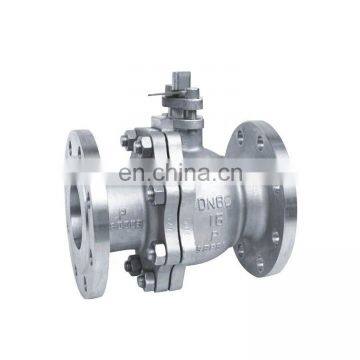 Factory Customized DIN ANSI JIS stranard 4 inch flanged stainless steel ball valve