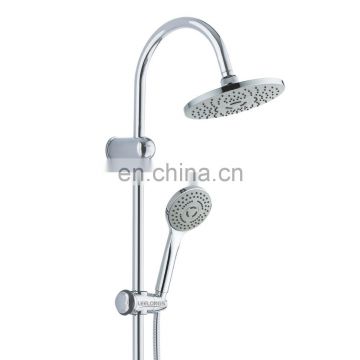 Wall Mount Round Stainless Steel Bar Economical Rain Shower System