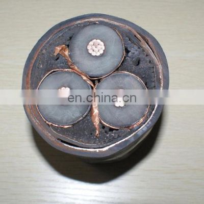 3 cores 150 mm2 8.7/10kv YJV22 power cable