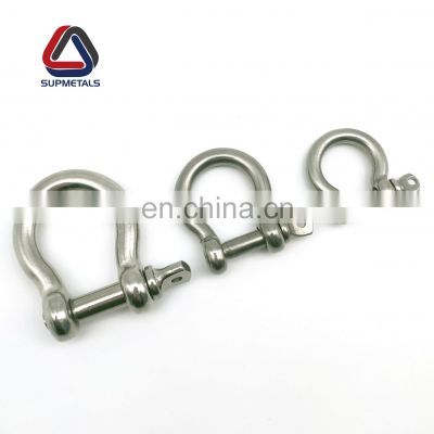 Stainless steel JIS type Bow shackle for marine and industrial rigging aplications