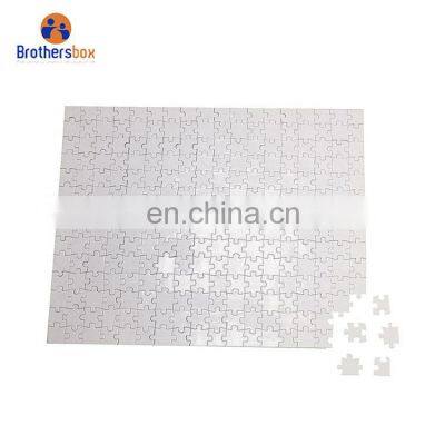 White Wholesale Blank To Sublimation Jigsaw A3 500 Piece Puzzle, Blank Jigsaw Puzzle For Sublimation