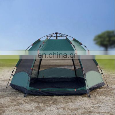 Top selling 2-4 person auto pop up camping big family outdoor tent