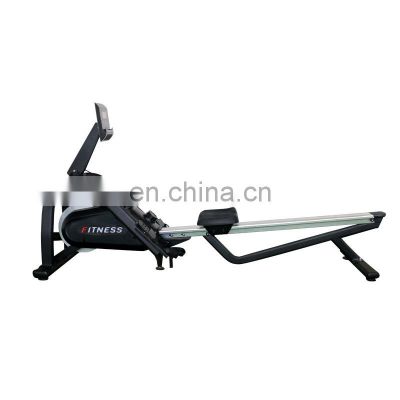 Sport Club High Intensity Console Air Rower Rowing Machine For Gym & Home Use Commercial Magnetic Rower Club Exercise