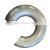 OEM Decorative shower rings in brushed Nickel/Clip curtain ring/Curtain support clasp